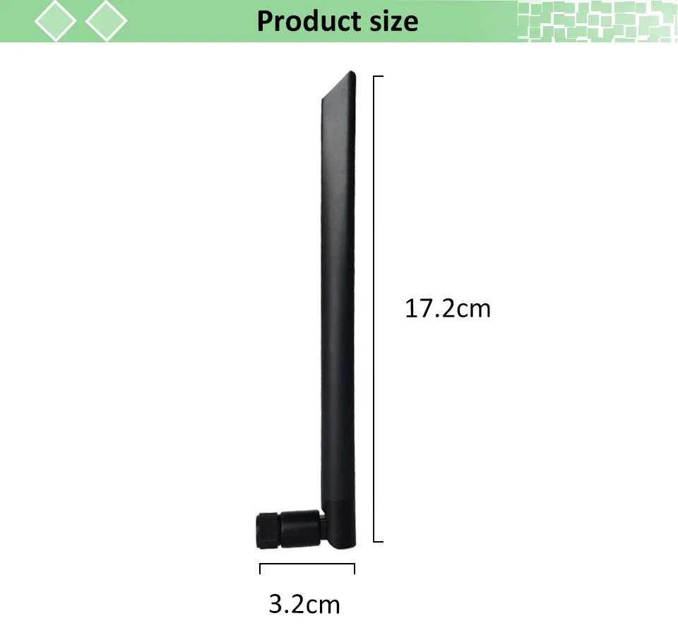 2pcs 868 MHz 915 MHz Антенна 5dbi RP-SMA разъем GSM 915 MHz 868 MHz Антенна + 21 cm SMA мужской/u. FL косичка кабель