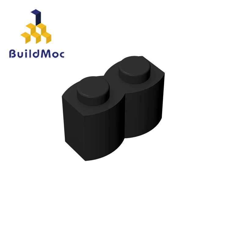 BuildMOC 30136 модифицированный кирпич 1x2 бревна для строительных блоков детали сделай