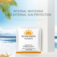 Освежающий и дышащий солнцезащитный крем анти УФ солнцезащитный крем Освежающая текстура водостойкий крем для тела