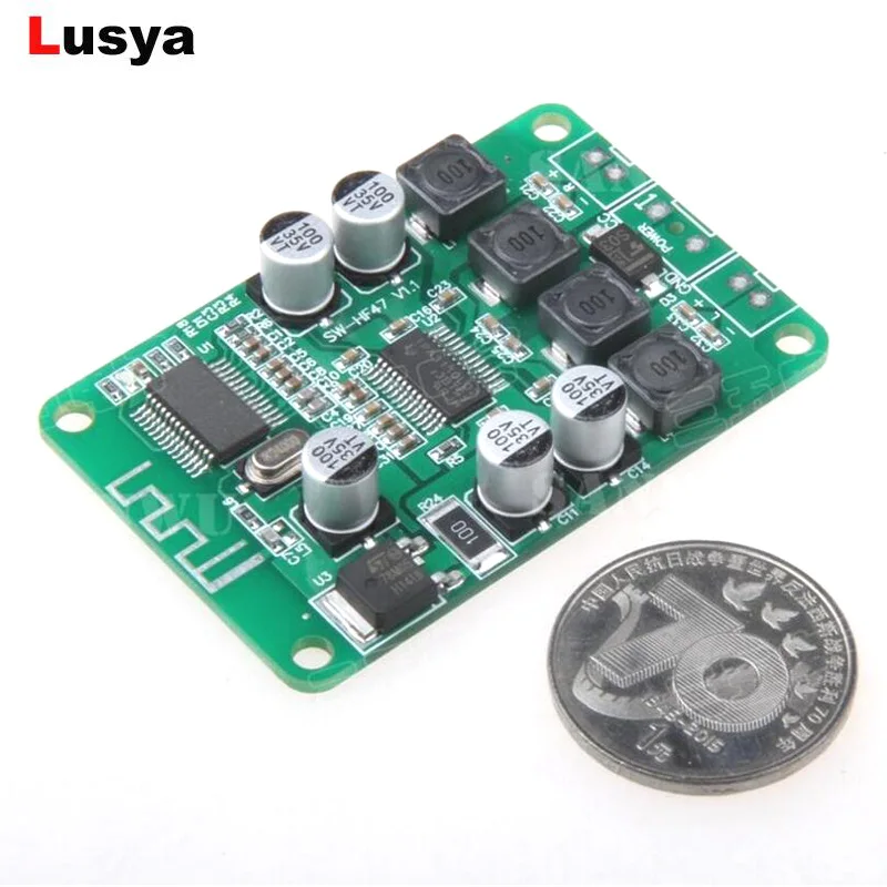 

TPA3110 15W+15W Bluetooth Audio Power Amplifier Board 4/6/8/10 Ohm Speaker Dual channel Sound A3-008