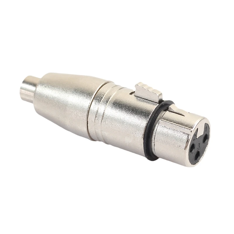 Фото 2 шт./лот XLR мама к RCA мама аудио адаптер разъем для микрофона динамика №4