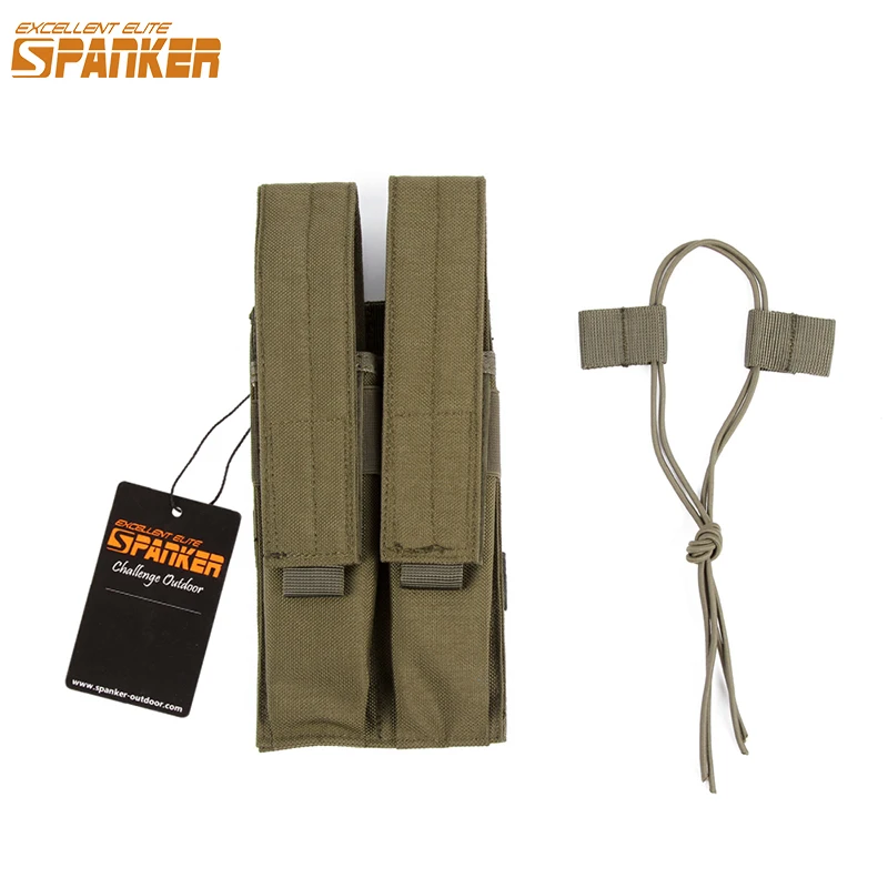 

EXCELLENT ELITE SPANKER Outdoor Hunting Magazine Bag Military Molle Camo Pouch KRISS Double Connection Bag Clip pocket