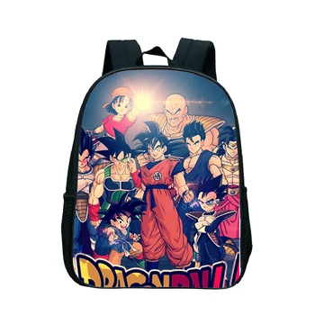 

Anime Dragon Ball Z Rucksack Kindergarten School Bags Popular Pattern School Backpack for Teens Boys Girls Kids