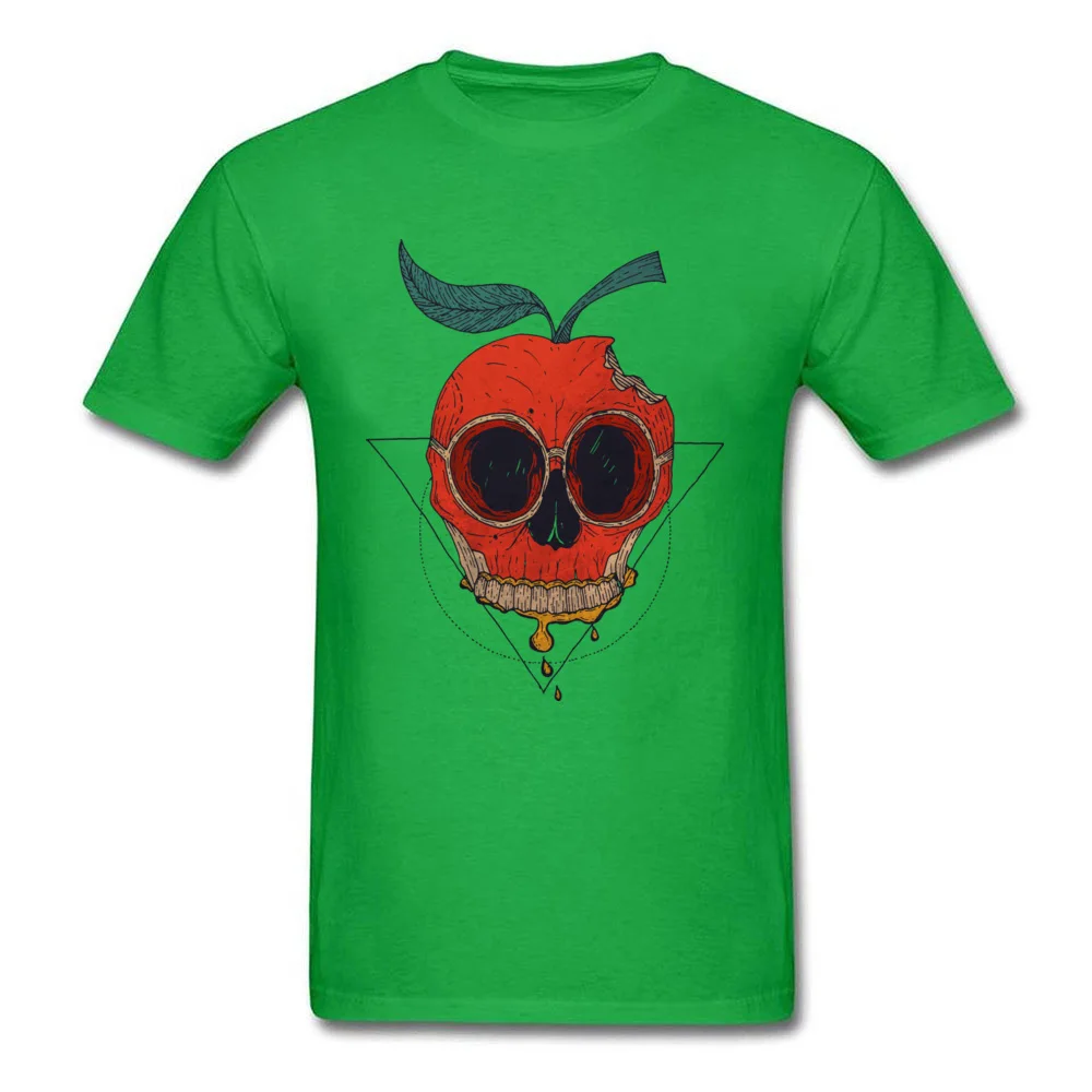organic apple skul_green