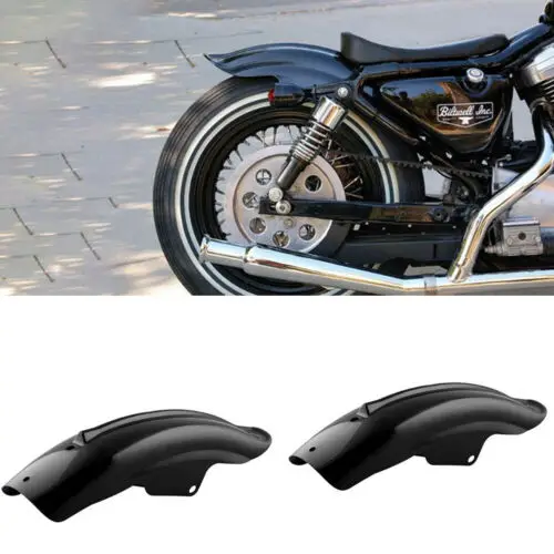 

Motorcycle Black Rear Mudguard Fender Accessory For Bobber Racer 1994-2003 C10