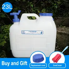 23L складное ведро для автомобиля герметичная наружная BPA бесплатно многоразовая пластиковая питьевая вода большой рот бутылка кувшин контейнер автомобильные аксессуары