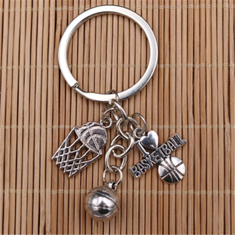 WKOUD 1 قطعة المعادن أحب كرة السلة سحر السلال و كرة السلة المفاتيح DIY الإبداعية الرياضة اليدوية مجوهرات مفتاح سلسلة WKOUD 1 قطعة المعادن أحب كرة السلة سحر السلال و كرة السلة المفاتيح DIY الإبداعية الرياضة اليدوية مجوهرات مفتاح سلسلة