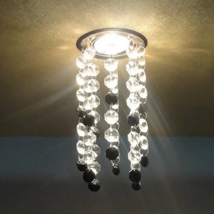 Fashion led Crystal Ceiling Lights lamps / lustre lighting Restaurant Bedroom 3W Lighting | Лампы и освещение