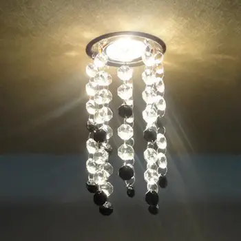 

Fashion led Crystal Ceiling Lights led lamps / led lustre lighting led Restaurant Ceiling lamps Bedroom 3W Crystal Lighting