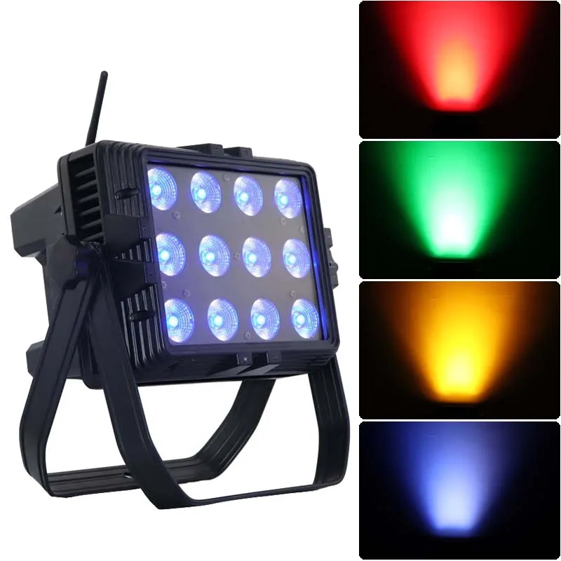 

High brightness Outdoor wireless battery powered Square led par can