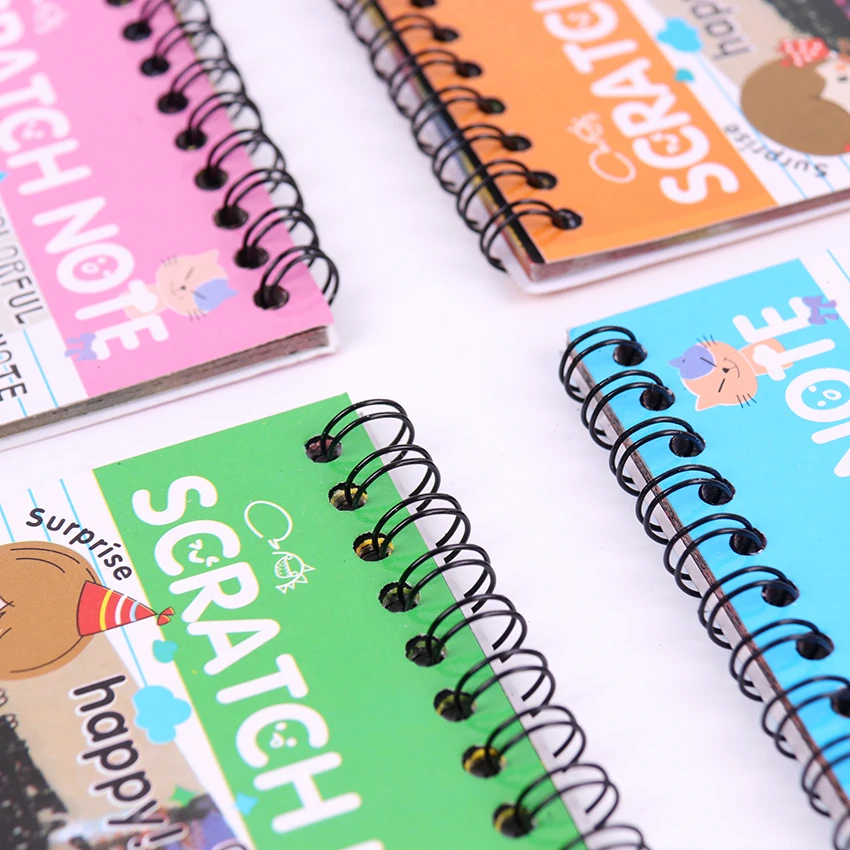 1 PC Scratch Note Black Cardboard Creative DIY Draw Sketch Notes for Kids Toy Notebook School Supplies 1 PC Scratch Note Black Cardboard Creative DIY Draw Sketch Notes for Kids Toy Notebook School Supplies