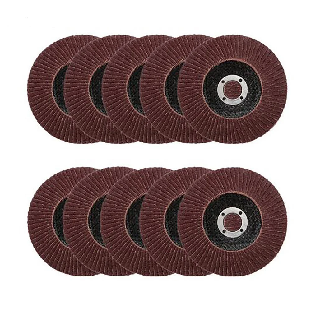 10 pcs/set 80 Grit Sanding Disc Sandpaper 100mm Polishing Grinding