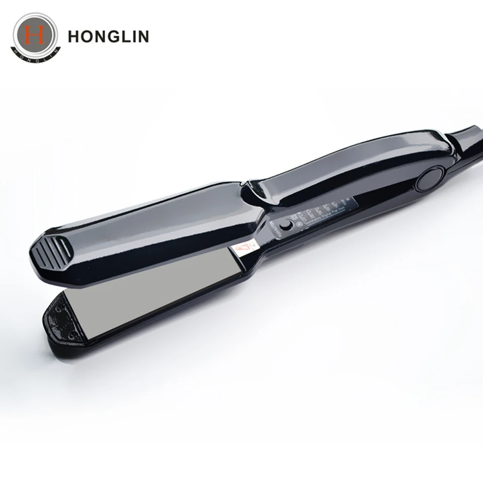 Professional Steam Function Flat Iron Tourmaline Ceramic