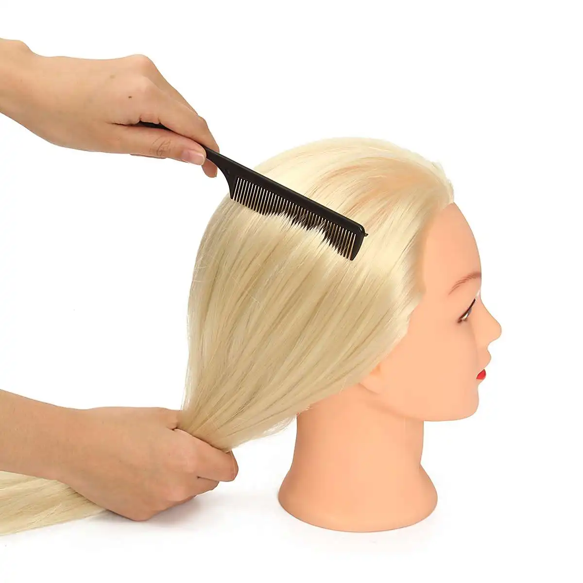 Золотые головы-манекены для париков парикмахерские волосы для укладки головы манекен для парикмахерской практики голова-манекен+ зажим