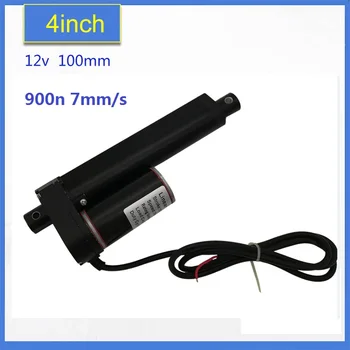 

NEW!! most competitive 100mm stroke black ,12V DC electric linear actuator motor 900n 7mm/s /10mm/s