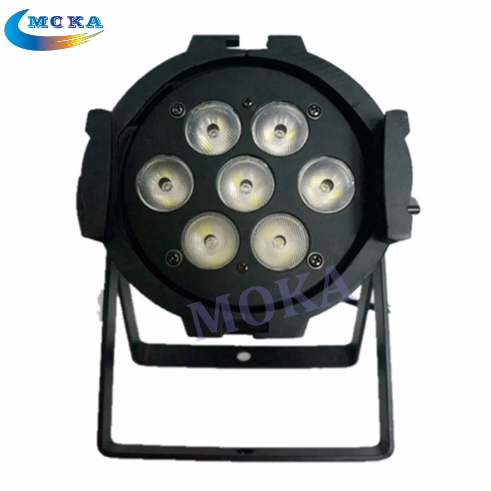 

4pcs/lot 7*10W Led Par Light DMX512 7*10w RGBW 4IN1 LED wash light 7 Channels Mini Led Par lights