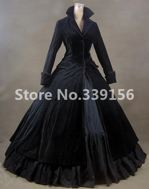 black gothic victorian dress