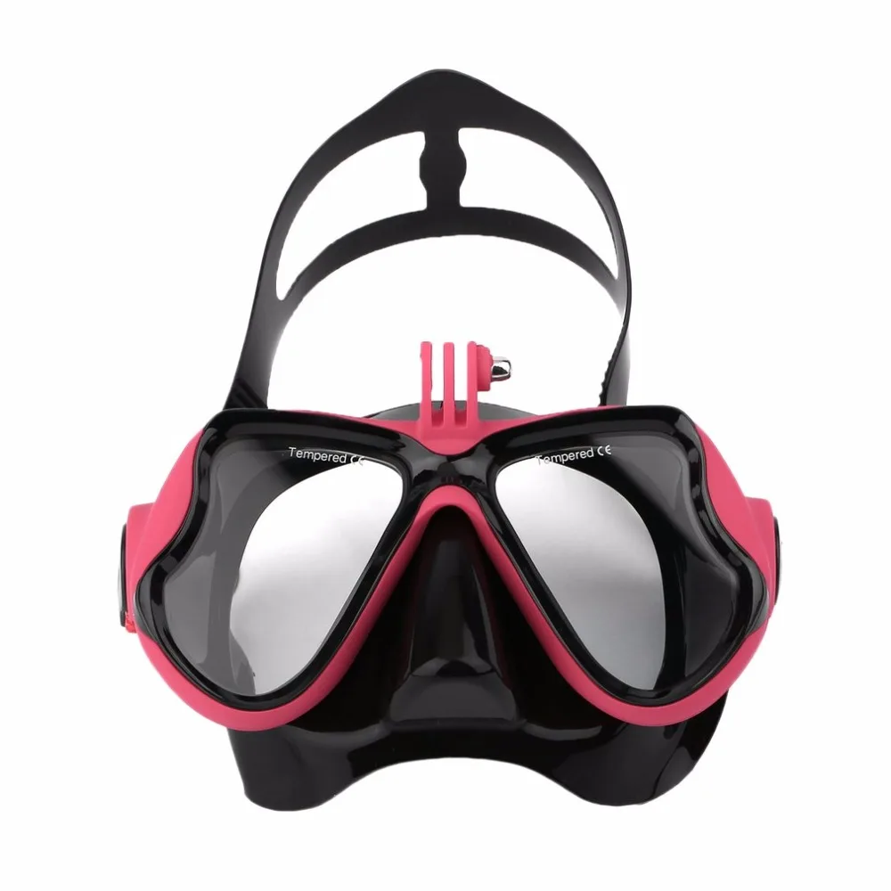 Hot Dropship Professional Underwater Camera Diving Mask Scuba Snorkel Swimming Goggles for Xiaomi SJCAM Sports Camera