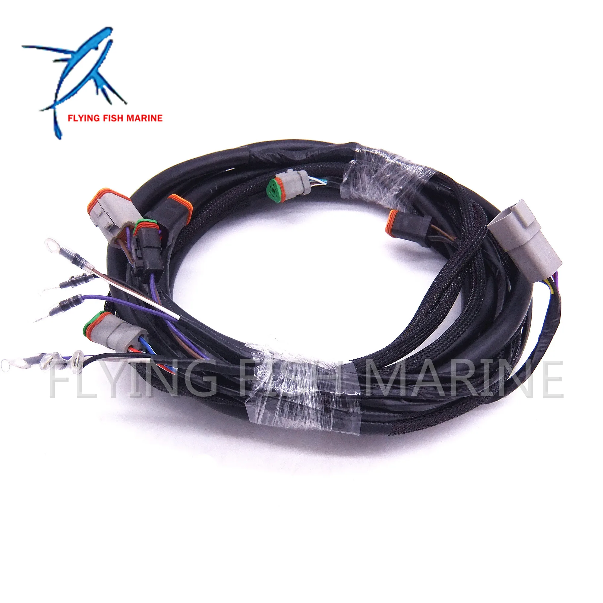 Outboard Motor 0176340 176340 SystemCheck 15ft Main Modular Ignition Wiring  Harness Cable for Evinrude Johnson OMC