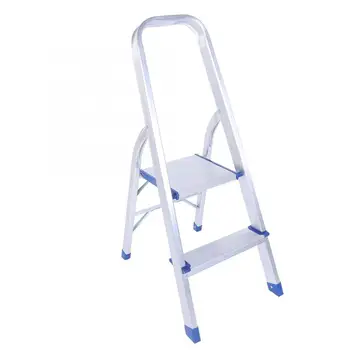 

Toy For Bird Accessories Thick Aluminum Alloy Single Side Ladder 2-step Household Ladder Folding Ladder Bird Toys