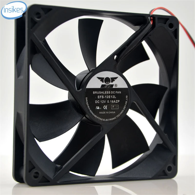EFS 12E12L Power Supply Cooling Fan DC 12V 0.16A 12025 12CM 120*120
