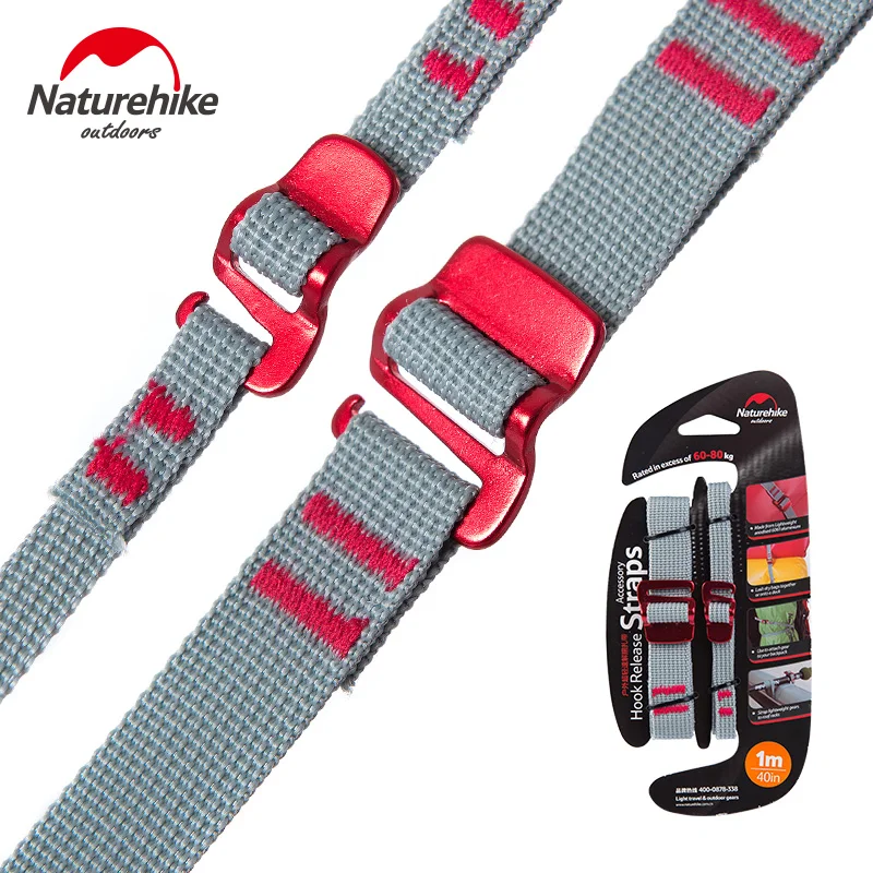 

Naturehike New Ultralight Outdoor Packaging Rope Backpack bundling belt Packaging tape 1cm x 1m and 2cm x 1m NH15K001-B
