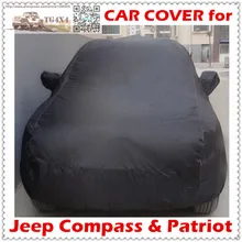 Top Quality Car Covers for Jeep Compass Patriot Waterproof UV-Proof Camouflage Silver Black Cover for Cars