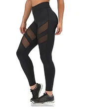 Yoga Pants Women Tights Leggings Women s Mesh Stretchy Workout Sports Yoga Leggings
