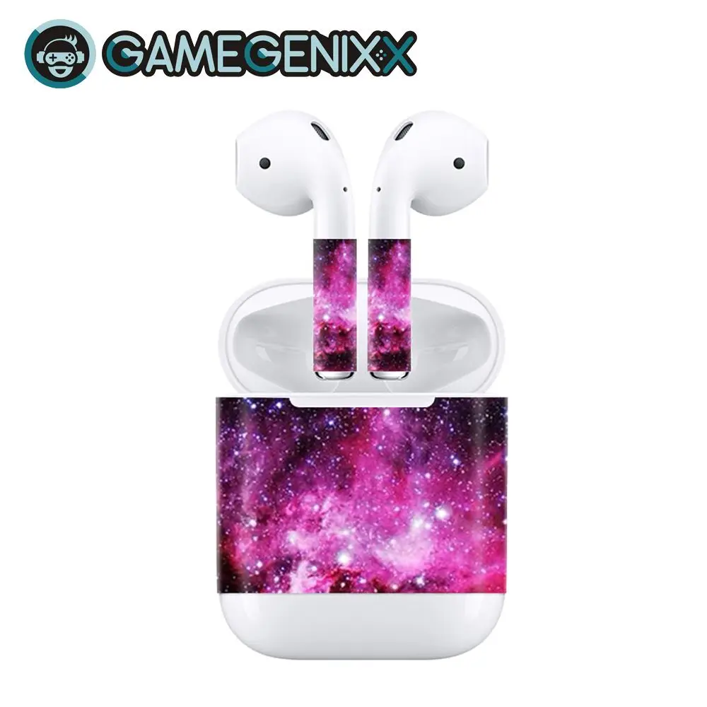 GAMEGENIXX наклейка на кожу виниловая защитная крышка заказ кожа для Airpods розовый