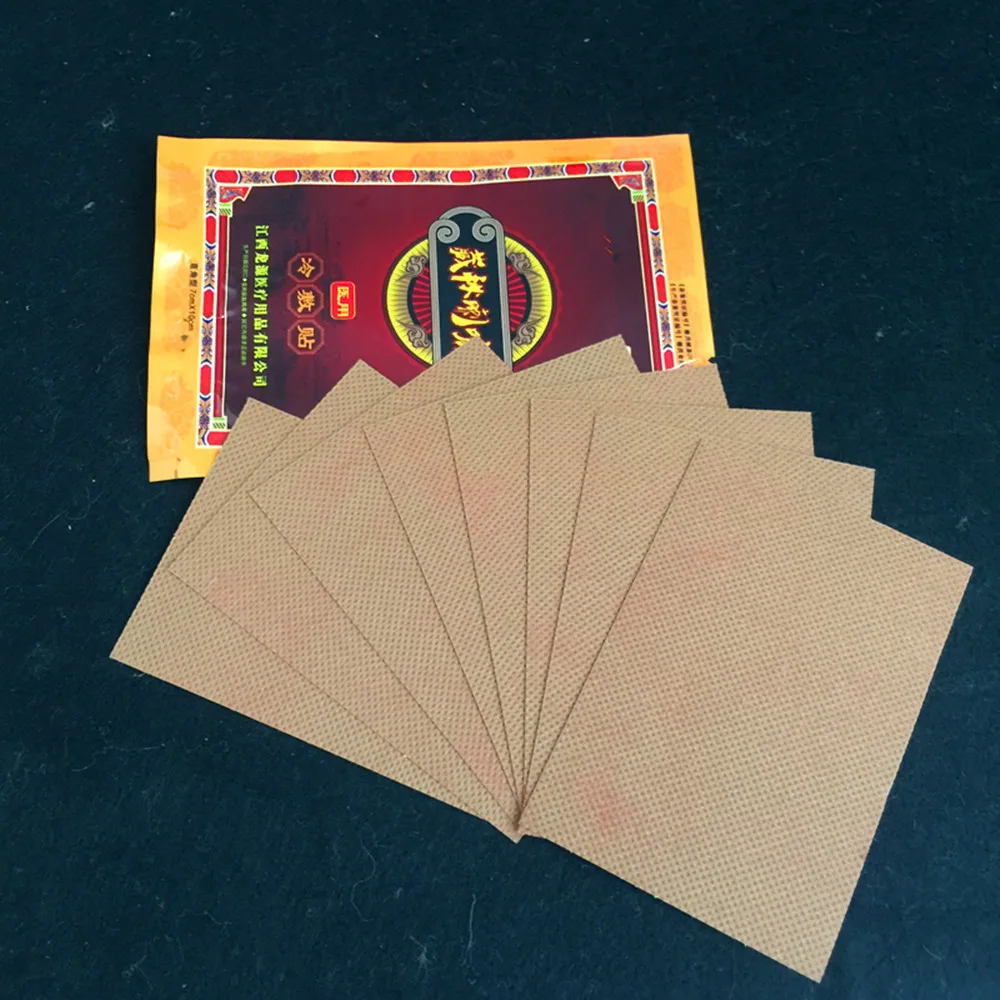 

Chinese Medicine 8pcs/bag DISAAR Antler Essential oil Plasters Muscle Rthritis Neck Body Massage Essential Patch