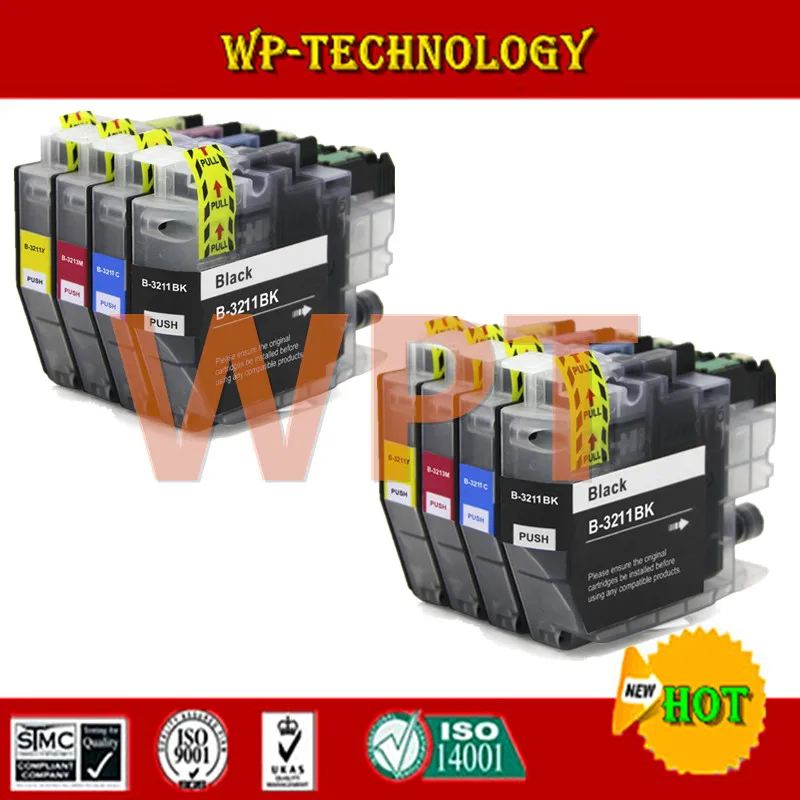 

Compatible ink cartridge For Brother LC3211 suit For Brother DCP-J772DW DCP-J774DW MFC-J890DW MFC-J895DW printer full ink