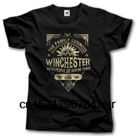 

Men t shirt Details about WINCHESTER BROTHERS - XXXL SUPERNATURAL SAM DEAN BOB HUNTING SERIES t-shirt women