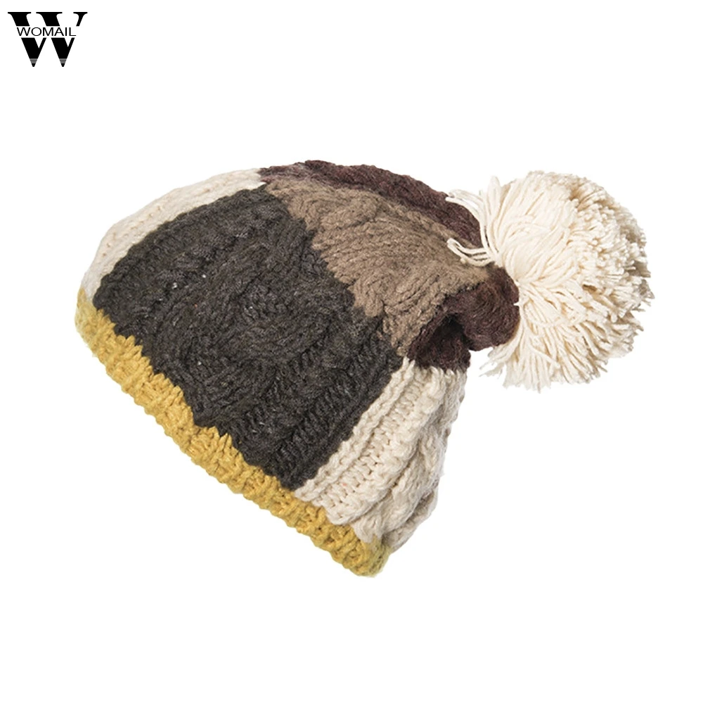 mens cable knit bobble hat