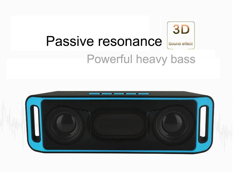 Bluetooth Speaker Portable Mini Stereo Outdoor Soundbar Wireless Smart Handsfree Speaker with FM Radio For Xiaomi Loudspeaker9