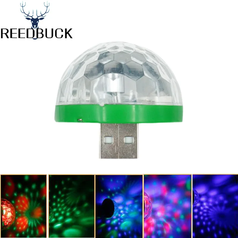 Led Mini USB RGB Stage Night Lamp Portable Sound  Touch Sense Laser Projector Neon Light Crystal Magic Ball For Xmas Party KTV (19)