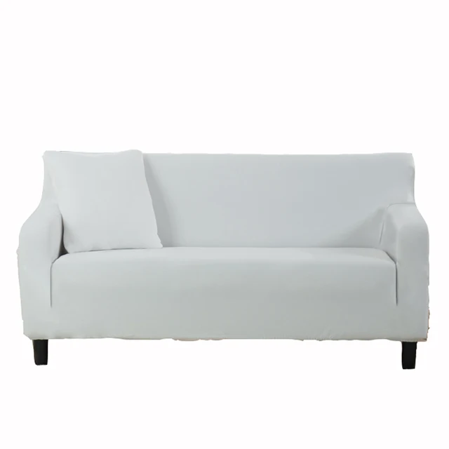 White couch sofa covers removable elastic corner sofa slipcovers