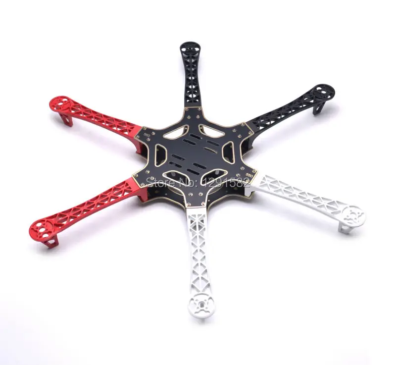 

RC F550 Airframe Hexa Frame HexaCopter FPV Support KK / MK / MWC for Flamewheel F550 HJ550