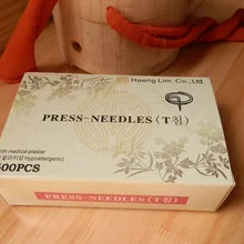 Xinling одноразовые иглы для массажа ушей стерильные встраивания иглы для иглоукалывания иглы для большого пальца 600 шт