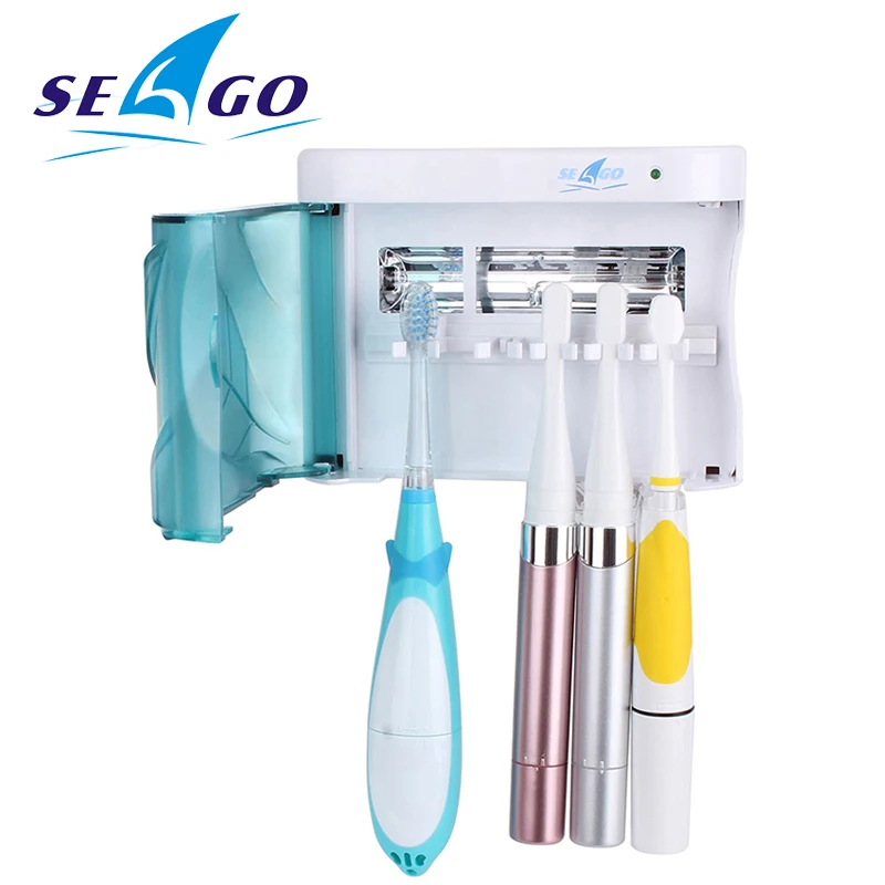 Seago Toothbrush Sterilizer Wall Mountable UV Toothbrush Sterilizer