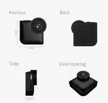 C3 mini câmera, controle de telefone sem fio WIFI IP 140 graus MP4 formato de vídeo grande-angular de visão noturna infravermelha e dinâmico DVR cam
