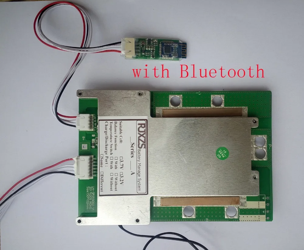 Умная плата 5S 40A/60A/80A защитная LiFePO4 BMS/PCM/PCB для 5 упаковок аккумуляторов 18650 с