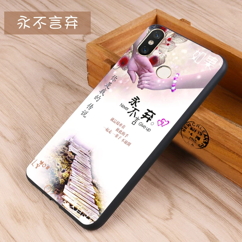 Case for Xiaomi Mi8 Case Silicone Cover for Xiaomi Mi8 Case Cover bag Skin Wolf Fish Skull Mi8 Fundas 100% BiNFUL 29