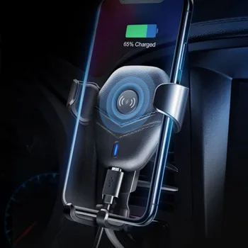 ワイヤレス車の充電器ブラケット10ワット高速充電空気ベントダッシュボード電話ホルダー電話の充電器ホルダー