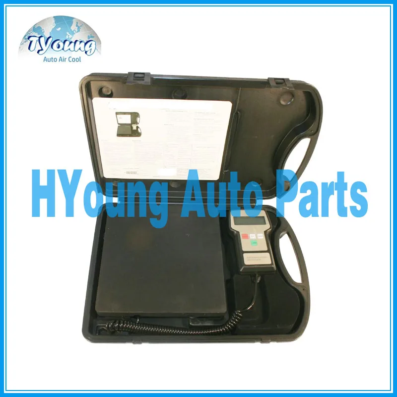 auto air system filling electrons Electronic scale for refrigerant LCD display / Max 100 kg and accuracy of +/-0 5% Reading | Автомобили и
