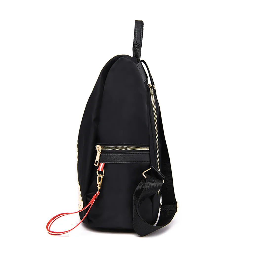 MUQGEW светоотражающий лист Женская оксфордская ткань дикая модная повседневная Студенческая сумка рюкзак для путешествий Новая мода pu женские противоугонные сумки