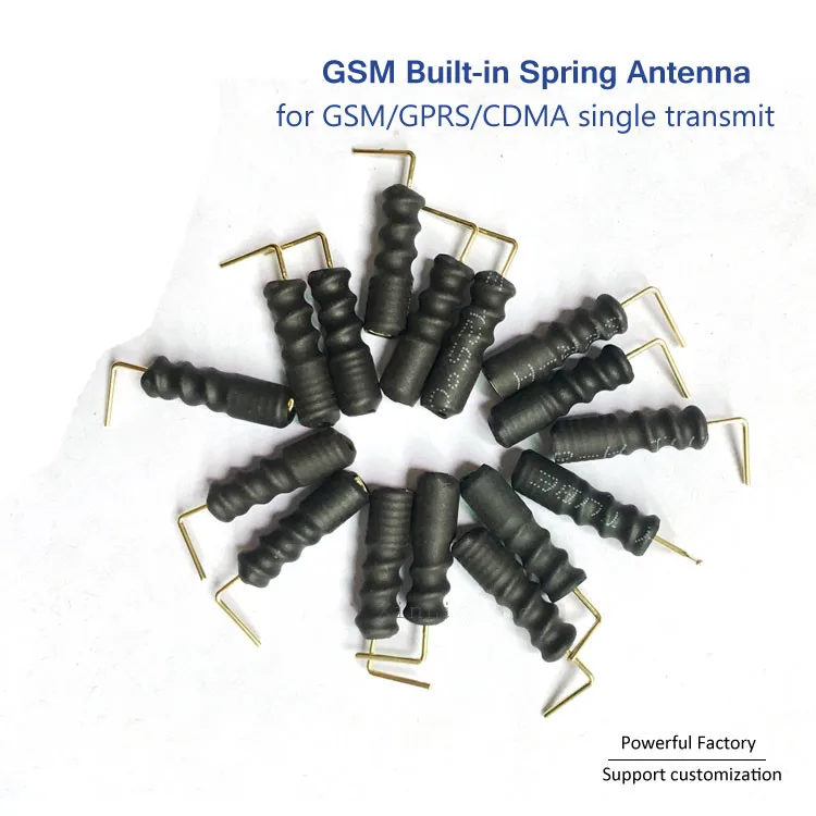 

Customized 900 1800 Mhz Built-in GSM Spring Antenna with Black Casing 1pcs