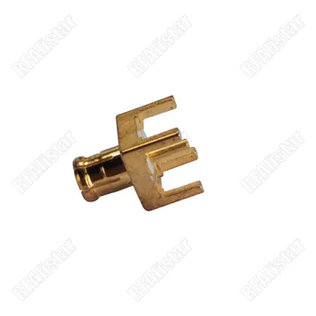 

50 Pieces MCX thru hole Plug Male PCB Mount with solder post Straight RF connector