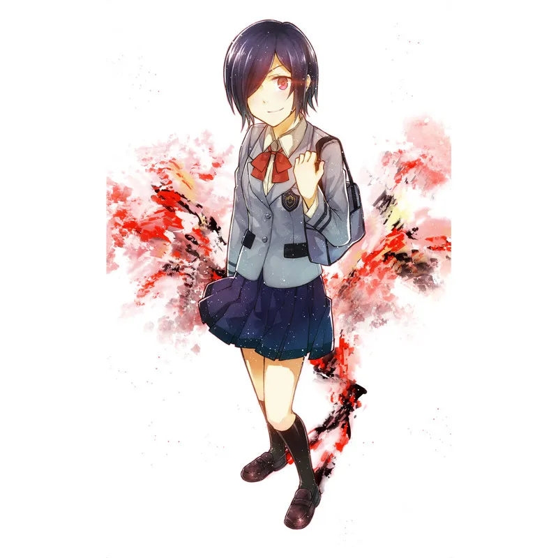 LCSP одежда с надписью «Tokyo Ghoul героини Kirishima Touka/японский костюм для косплея аниме для взрослых школьная Униформа выходной костюм одежда