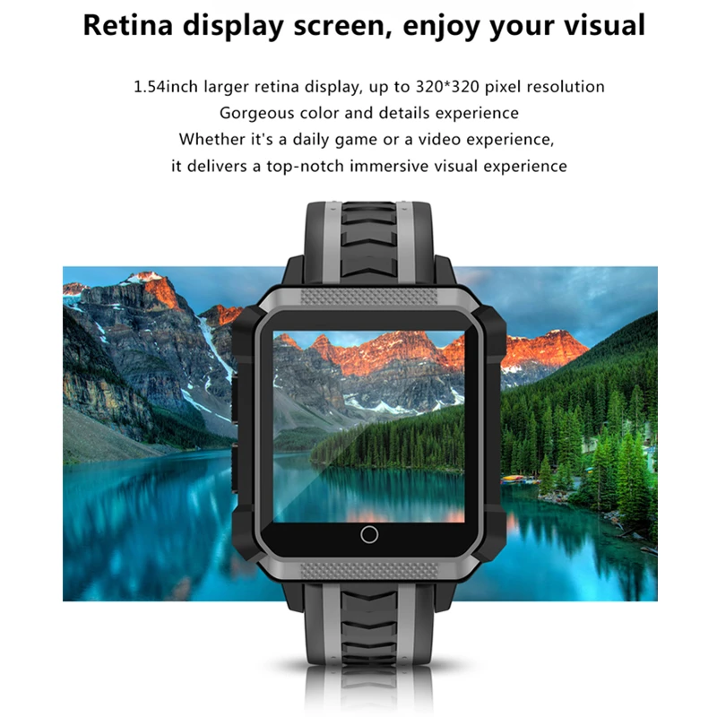 H7 водонепроницаемые Смарт часы PK samsung gear S3 с поддержкой Wi Fi/4G/gps Android 6 0 1 Гб + 8 фитнес