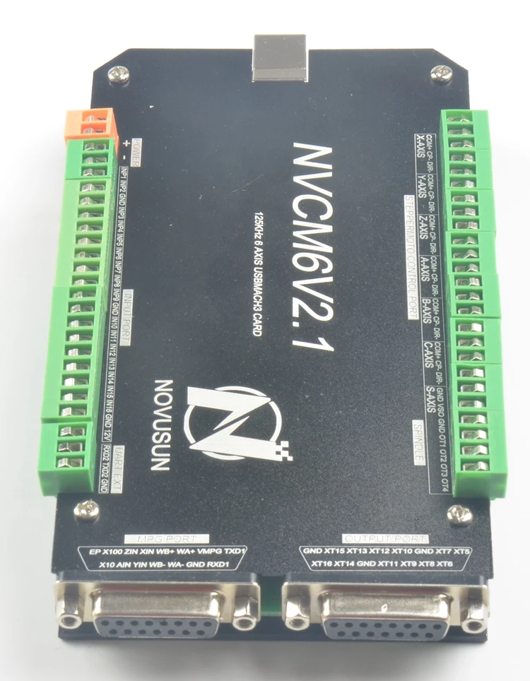 NVCM ЧПУ гравер Mach3 USB карта 3 4 5 6 осей сверлильный станок управления